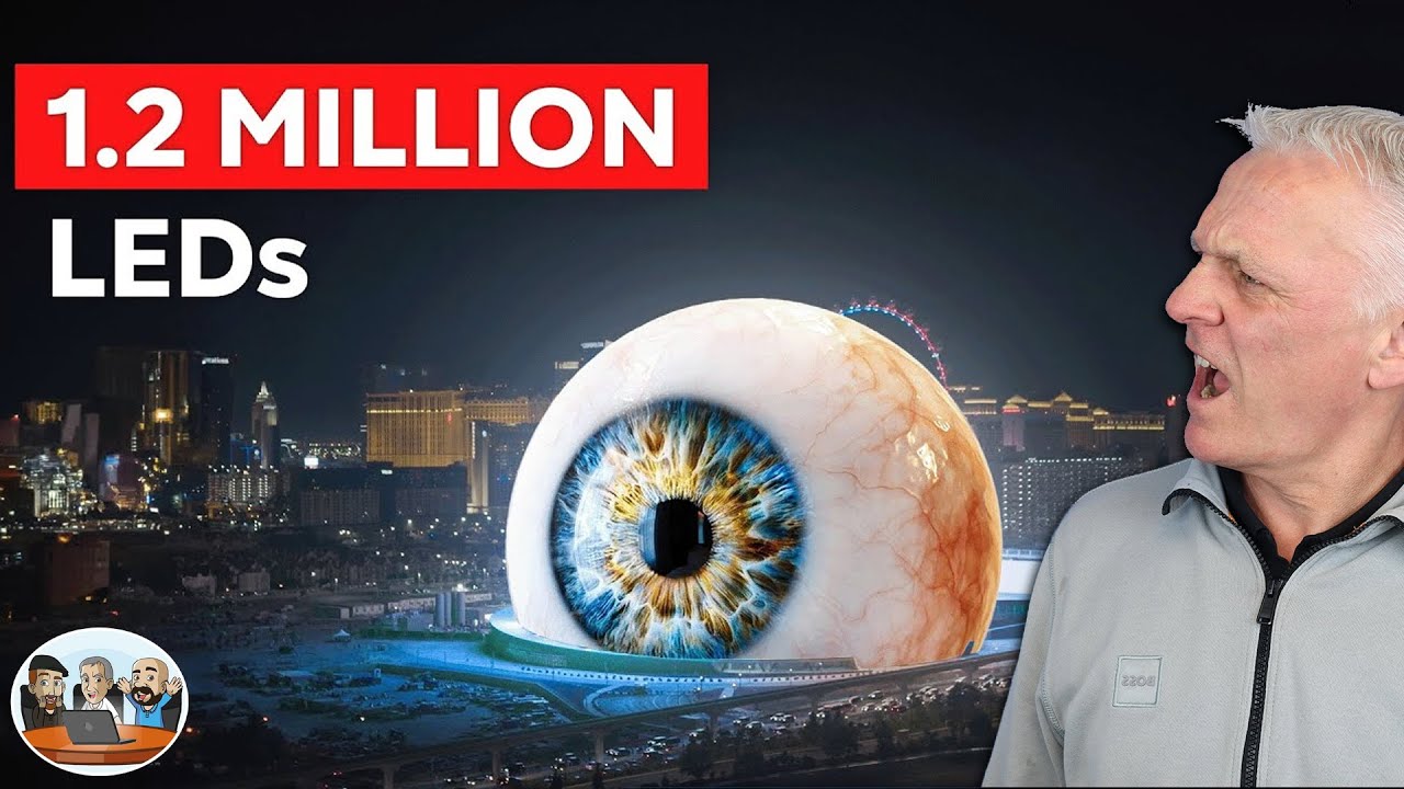 РЕАКЦИЯ НА МЕГАСФЕРУ СТОИМОСТЬЮ 2,3 МЛРД ДОЛЛАРОВ В ЛА-ВЕГАСЕ | ОФИСНЫЕ ПАРНИ РЕАКЦИЯ!!