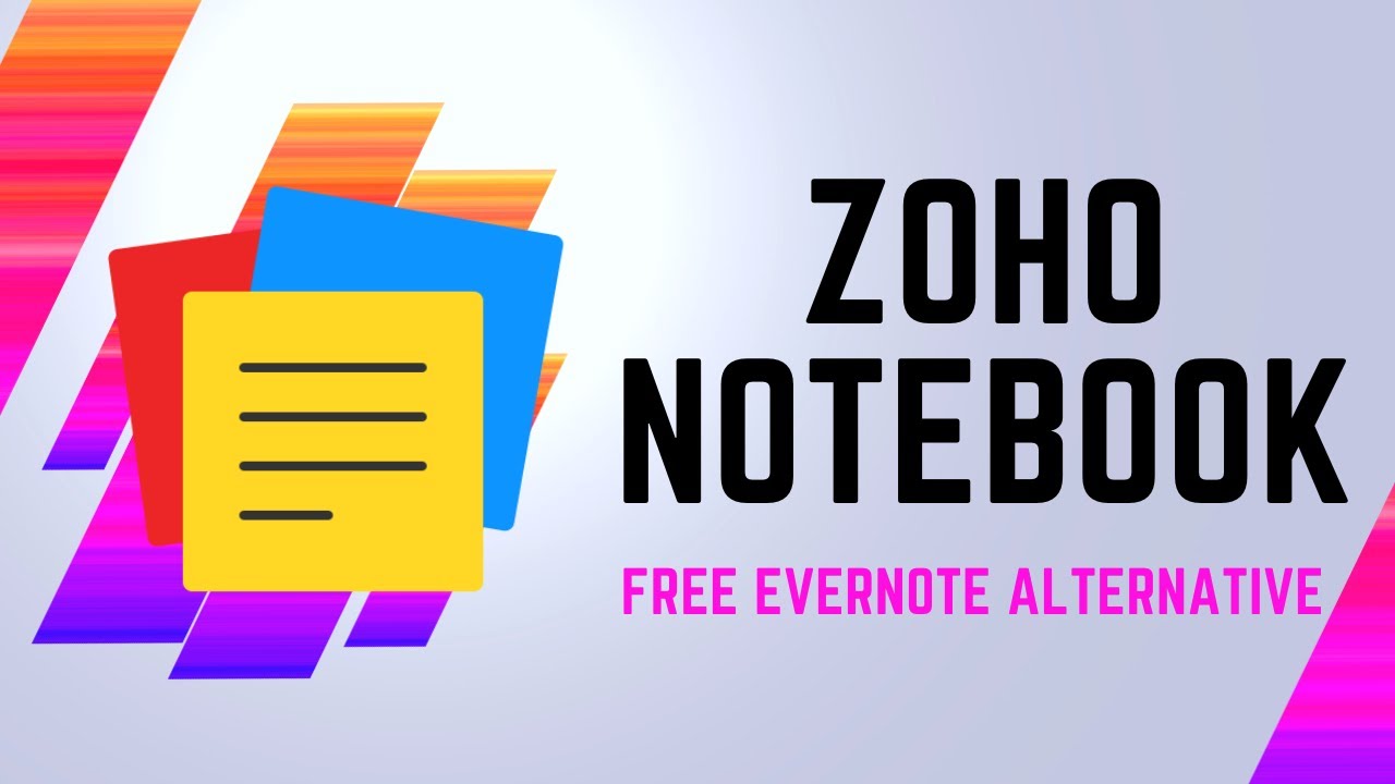 Обзор бесплатной альтернативы Evernote — Zoho Notebook