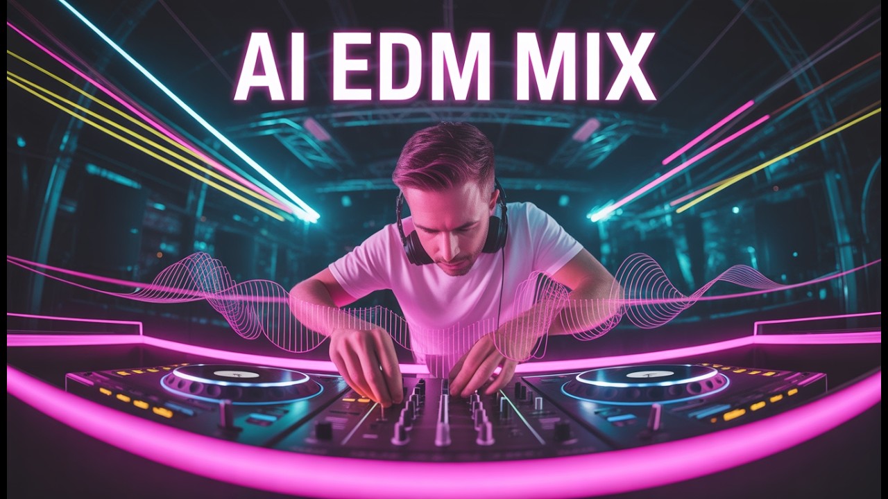 1 Hour EDM Compilation | AI-Powered Party Mix 2025 | Clubs, Raves & Festival Vibes | Latest Hit 2025