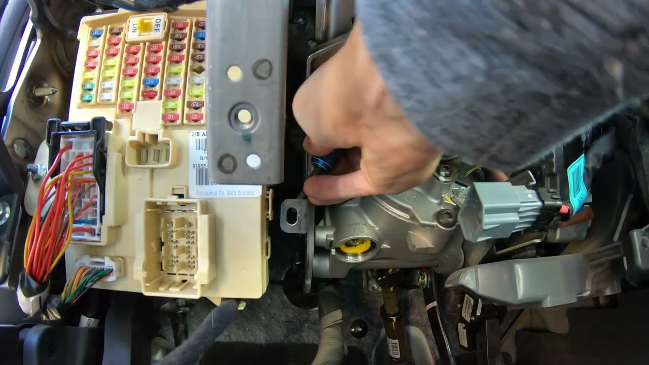Kia optima Steering Coupler/Clunking noise fix