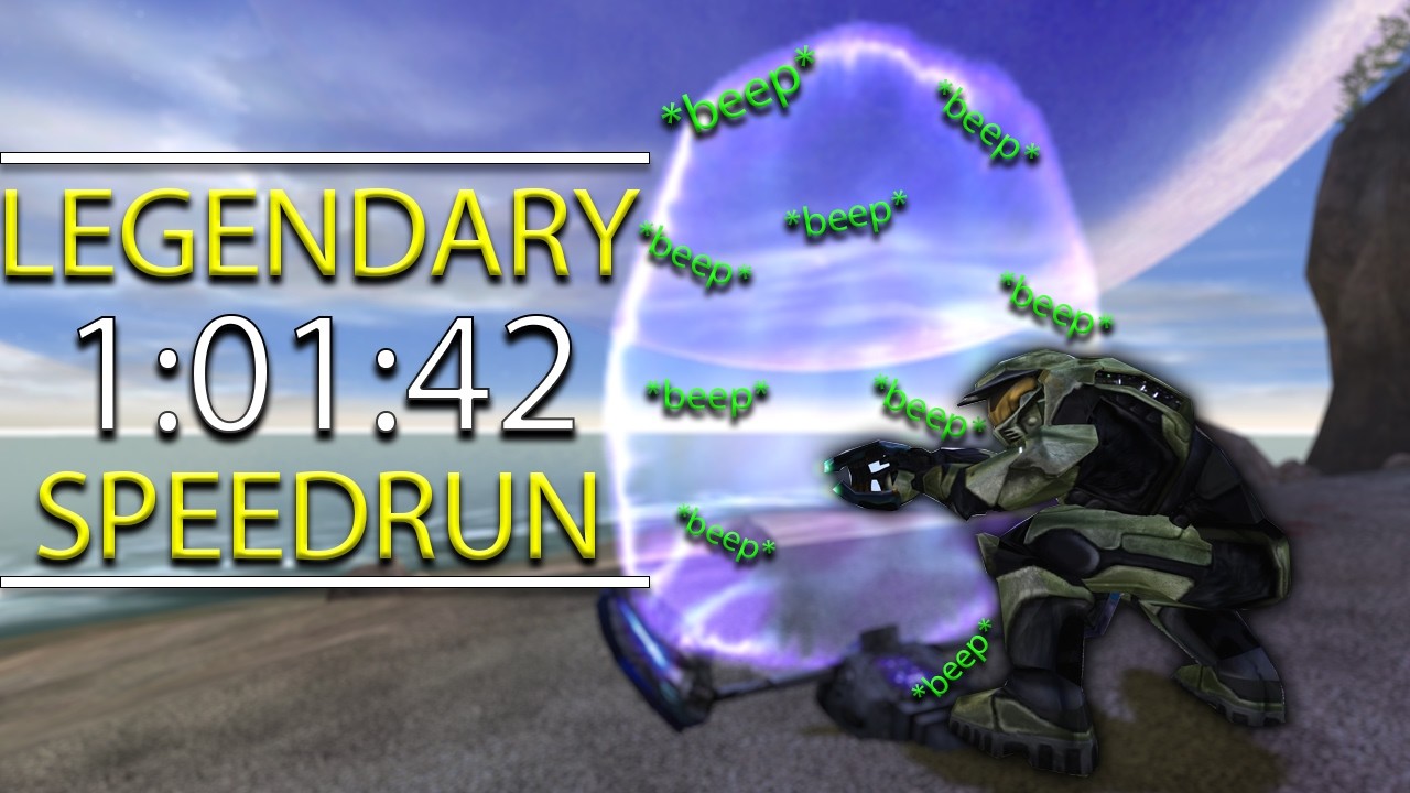 [WR] Halo CE in 1:01:42 | Legendary Speedrun |