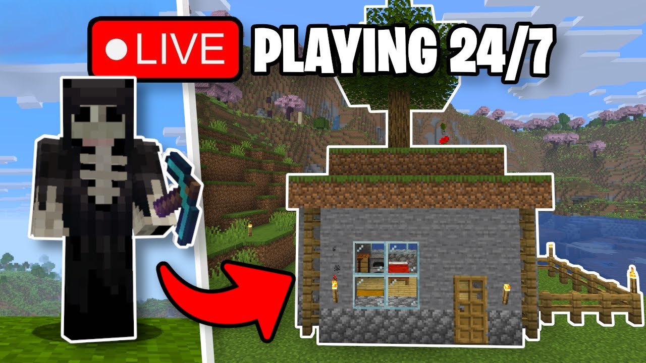 🔴PLAYING MINECRAFT And Building LEGO Sets In-Game 24/7 & Building Chat Suggestions!