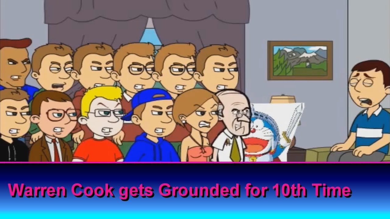 Warren Cook gets Grounded for 10th Time (Reuploaded)