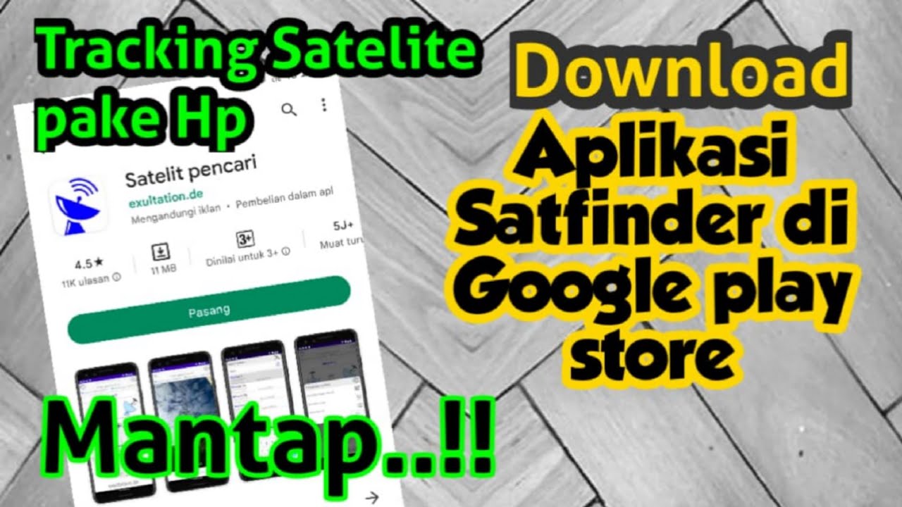 Aplikasi Satfinder di handphone Android bisa tracking satelite. pelacak satelite terbaik & Akurat