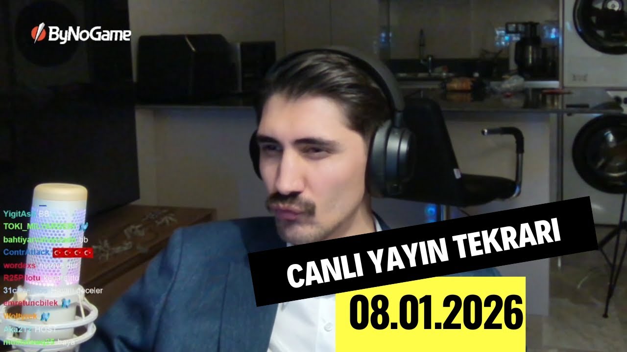 HÜSAMVIYUVIYU|08.01.2026|CANLI YAYIN TEKRARI TEK PARÇA #husamviyuviyu