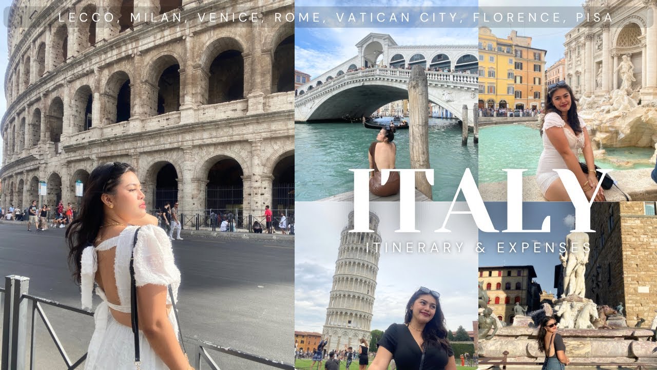 Solo Traveling in Italy | Milan, Venice, Rome, Florence & Pisa