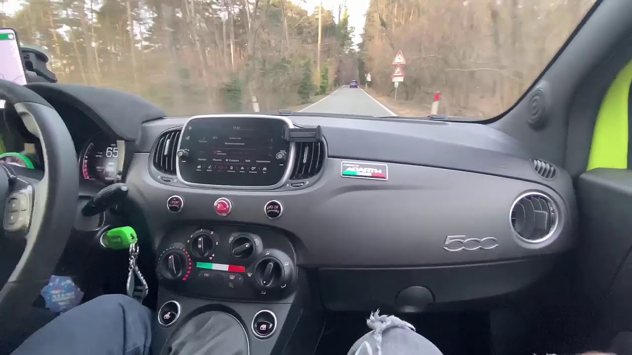 Abarth 595 Competizione Sound & Scannate (Skat e Record Monza)