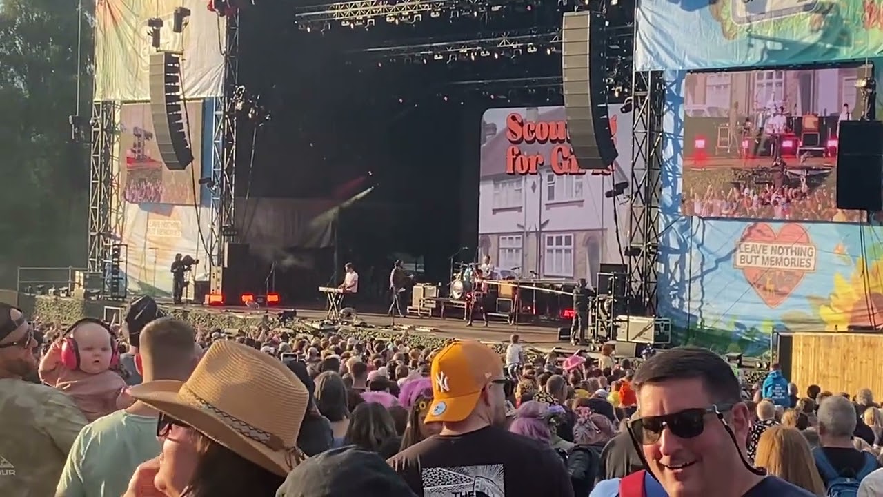 Scouting For Girls - I Wish I Was James Bond Live - Kendal Calling July 27th 2023