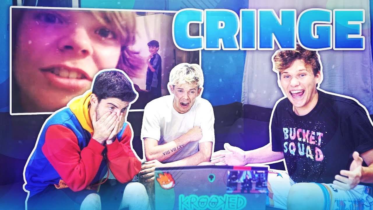 Reacting to our Oldest Cringiest Videos ft. Jesser, Mopi * EXPOSED*