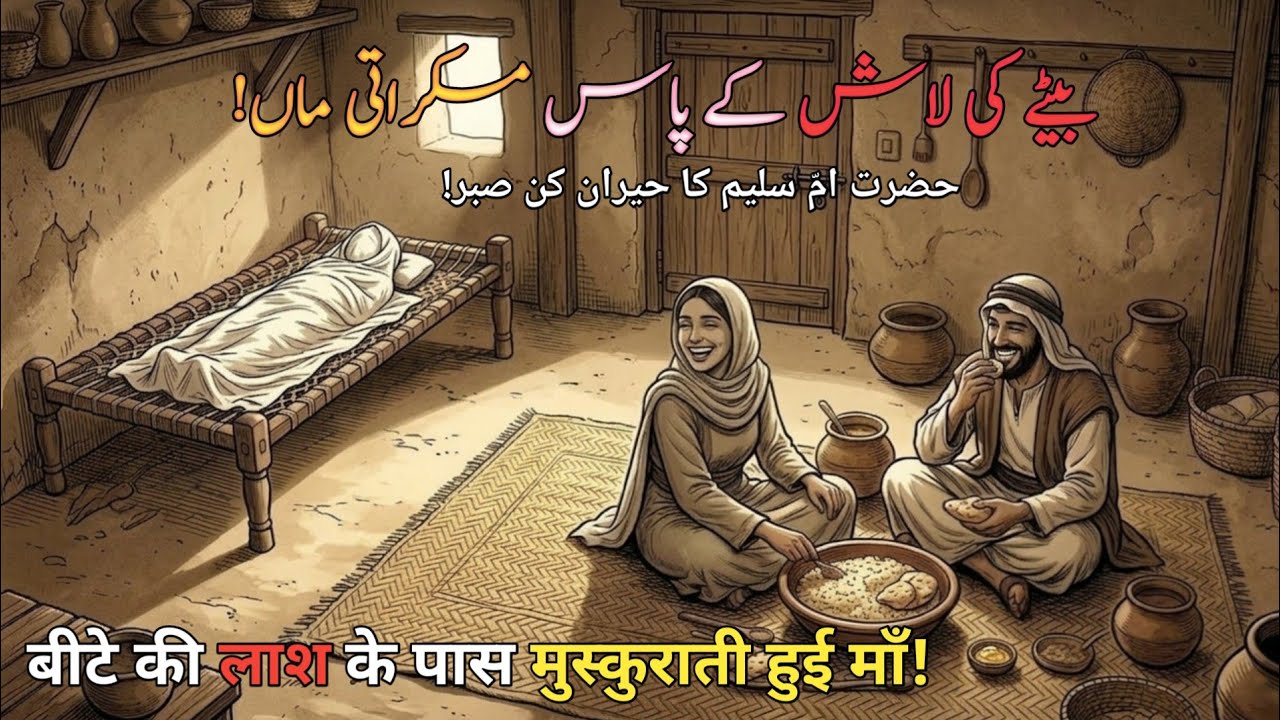 Baitay ki lash kay paas muskurati maa! || Hazrat Umme Sulaim ka Waqia || Taleem Tech Ai