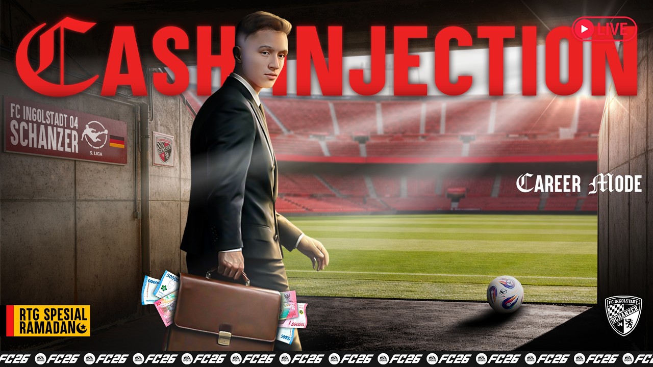 INGOLSTADT DIBERI SUNTIKAN DANA, BAKAL BELANJA PEMAIN? - FC26 CAREER MODE FC INGOLSTADT 04 #3