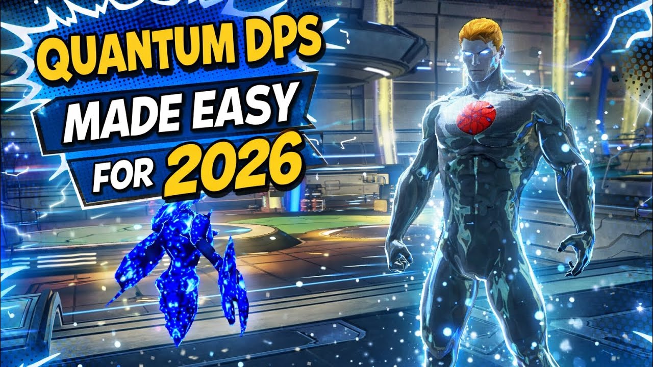 DCUO | Quantum DPS Made EASY! Beginner Guide (2026)