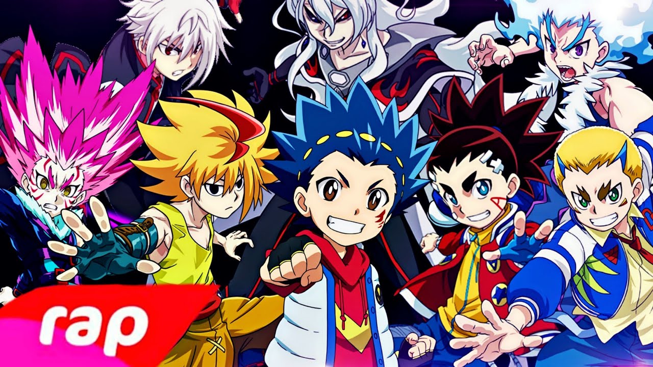 RAP DOS BLADER MAIS FORTES DO MUNDO | BEYBLADE BURST