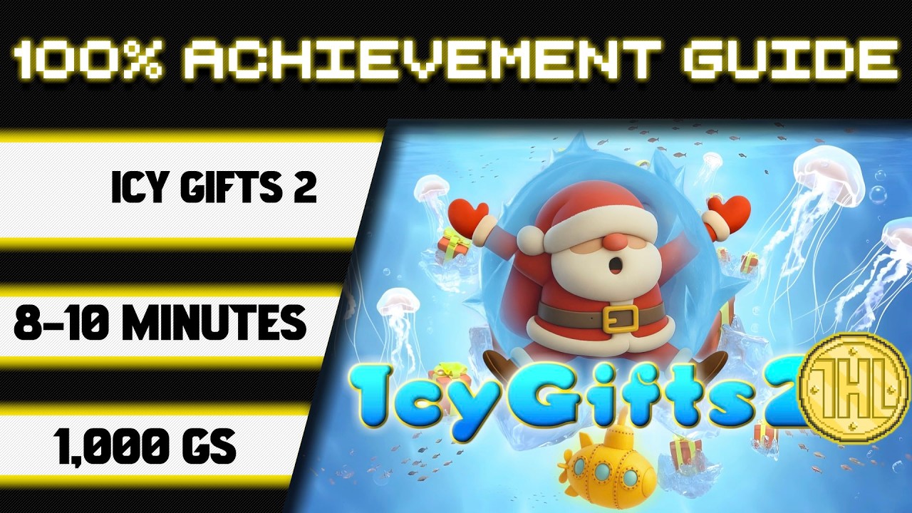 Прохождение игры Icy Gifts 2 на 100% * 1000 GS за 8-10 минут *