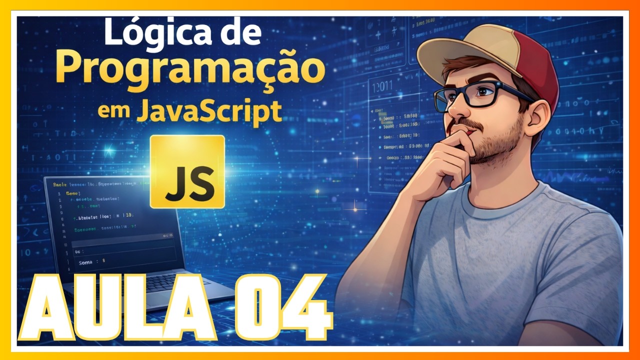 Curso de lógica de programação em JavaScript - Aula 04: Primeiro programa em JavaScript
