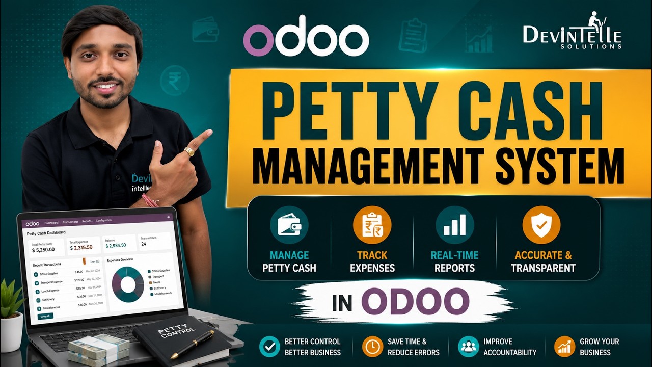 Petty Cash Management System In Odoo | Treasury Cash