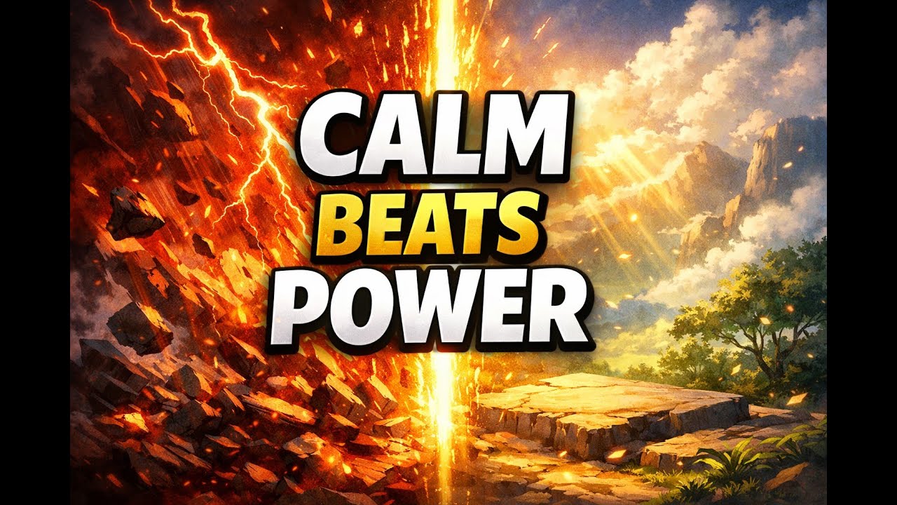 The Lion Never Saw It Coming | Calm Crushes Aggression (Simple English)