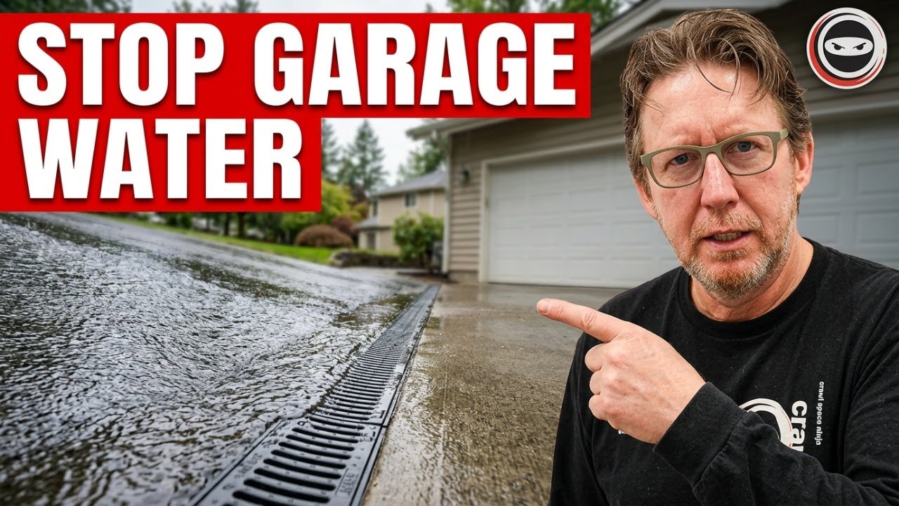 Simple Yet Effective Fix For Garage Water Problems