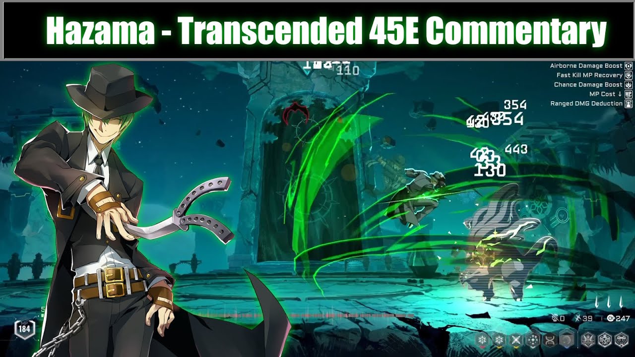 Hazama might be my new favorite character! | Blazblue Entropy Effect