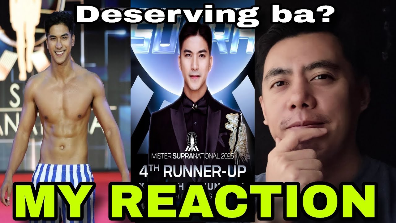 MY REACTION | Deserve ba ni Kenneth Cabungcal as Mister Supranational 4th Runner up sa Poland?