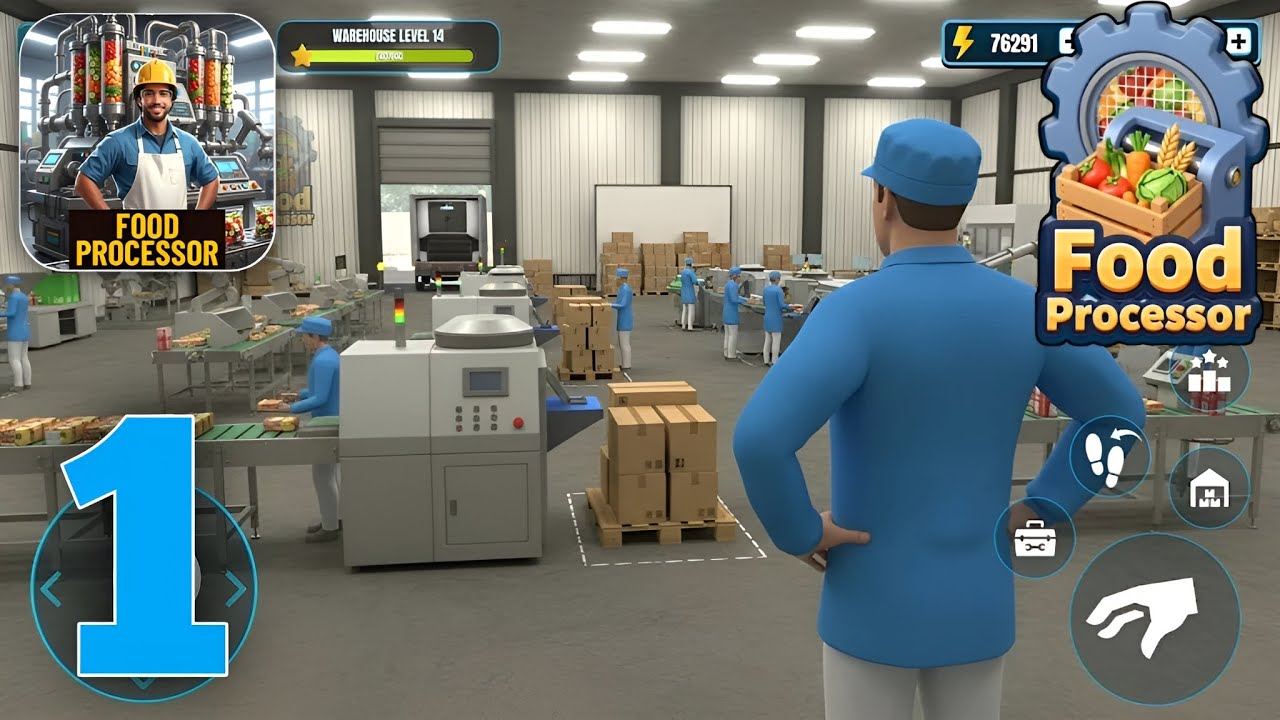 Food Process Factory Simulator - Gameplay Walkthrough Part 1 (iOS, Android)
