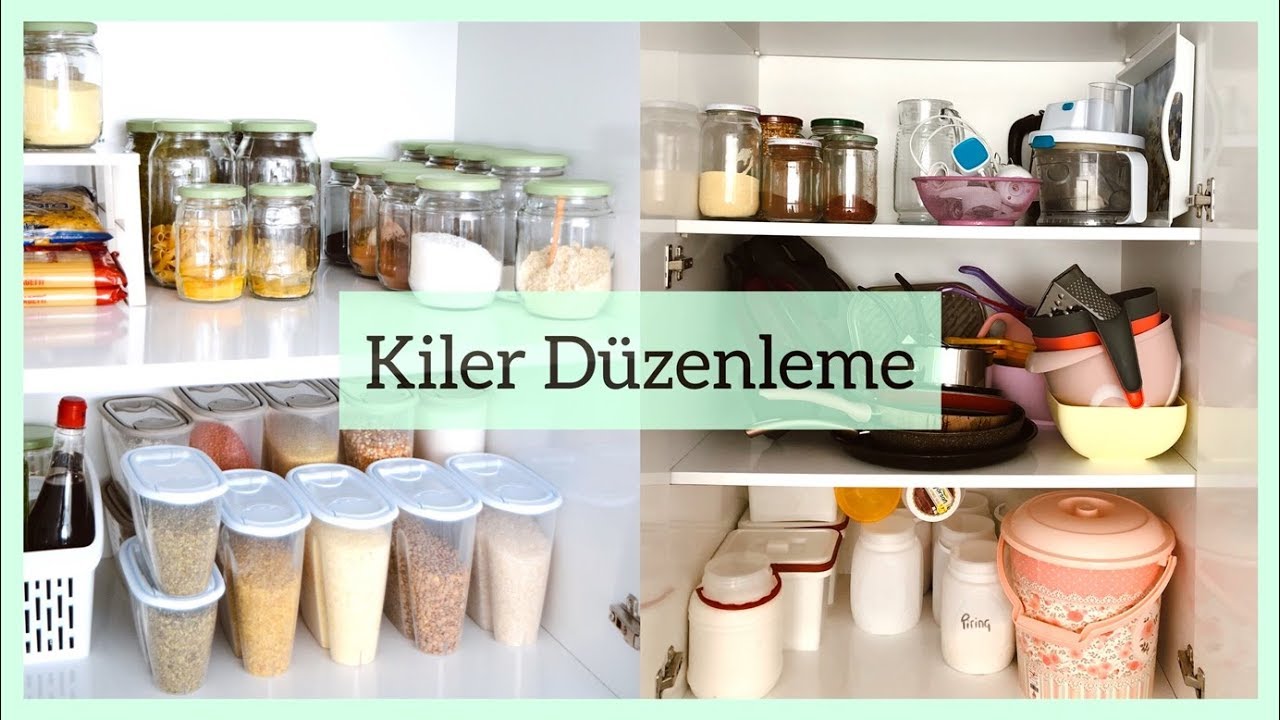 KİLER DÜZENLEME | Temizlik, Kendin Yap, Dıy 🧹