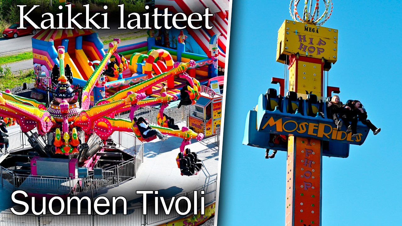 Suomen Tivoli KAIKKI LAITTEET 2025