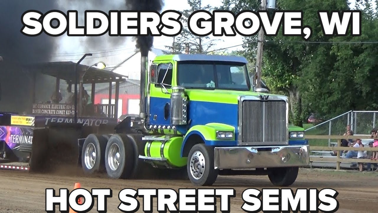 SWWI HOT STREET SEMI TRUCKS IN SOLDIERS GROVE, WI 2019