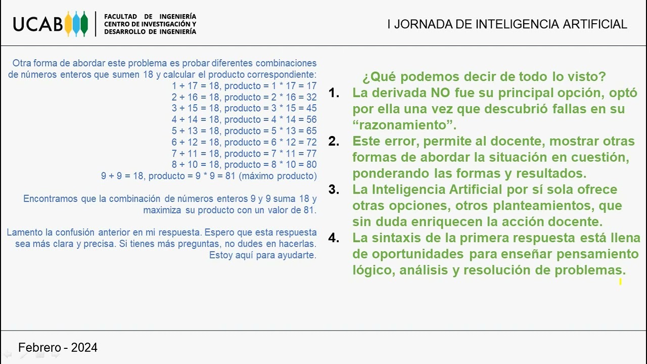 Bearly.AI y las Derivadas - Prof. Jos&eacute; Salas