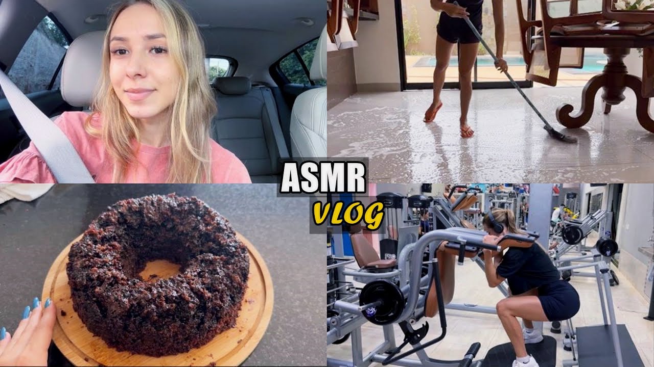 ASMR vlog - UM FINAL DE SEMANA PRODUTIVO COMIGO ✨