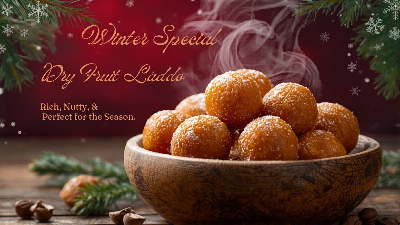 Winter special dryfruits laddu || #winter #special #dryfruits #laddu #sweets 