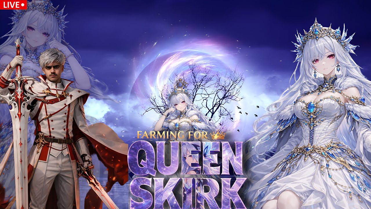 🔴 PREPARING FOR QUEEN SKIRK 👑 | MATERIAL FARM + ID REVIEW