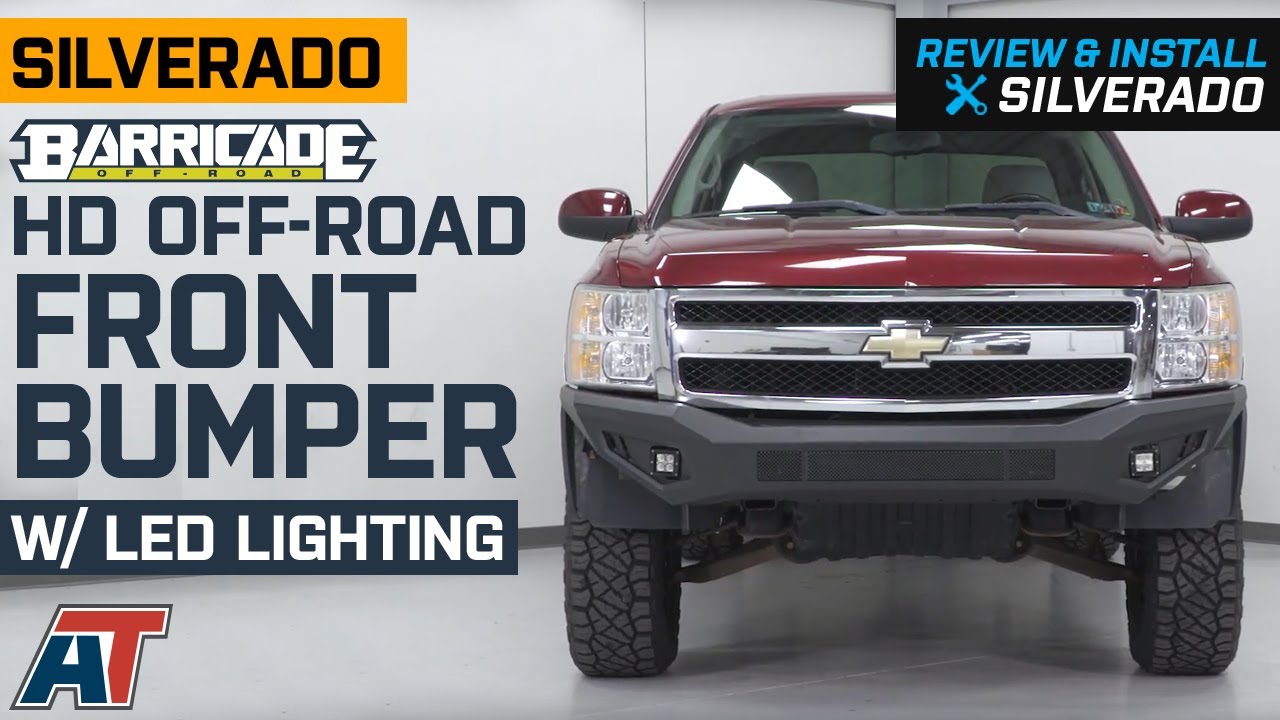 2007-2013 Silverado 1500 Barricade HD Off-Road Front Bumper w/ LED Lighting Review & Install