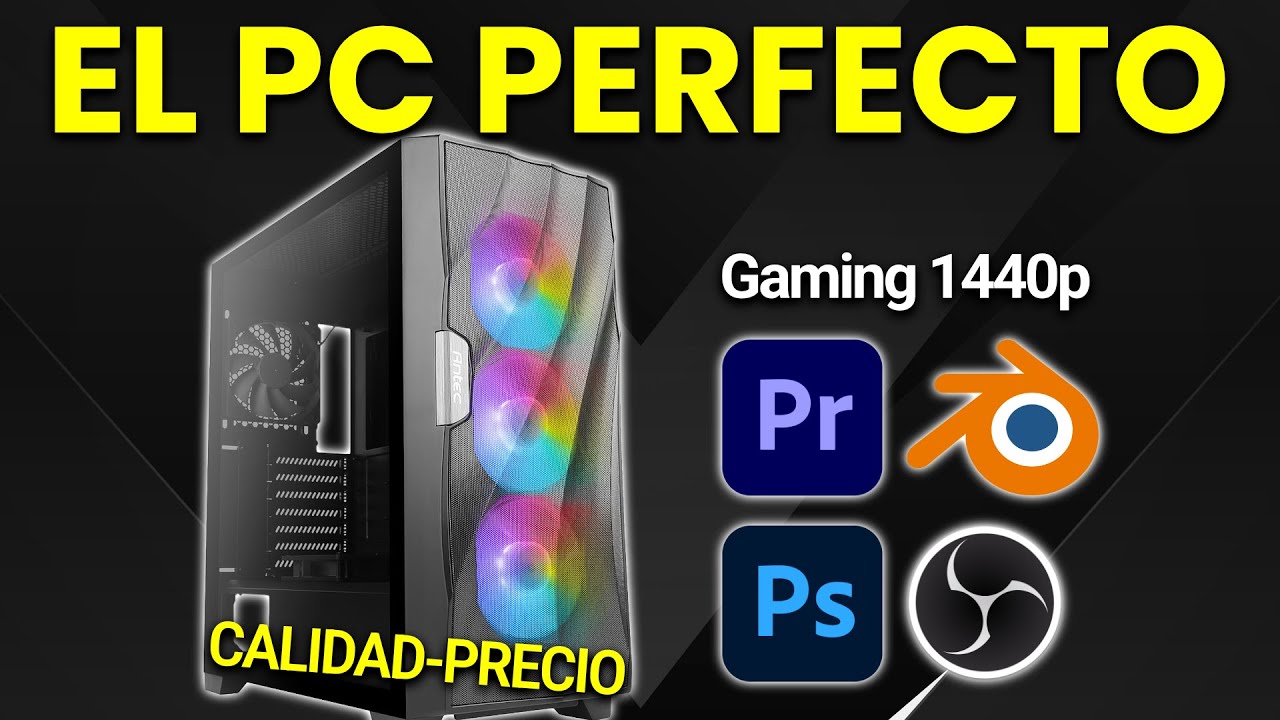 💸 EL MEJOR PC Calidad Precio para Edición 4K, Diseño y Modelado 3D | Presupuesto PC 2025