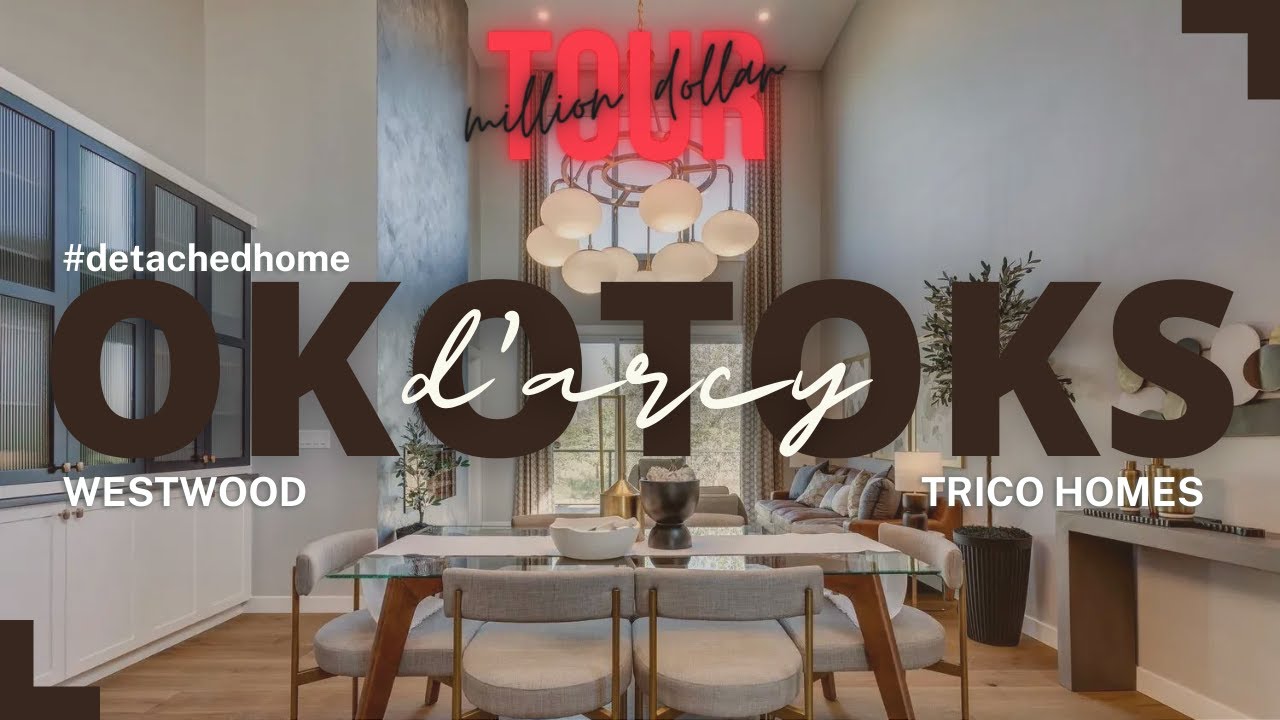 Trico Homes | Westwood | 2025 Sf | 3 Beds | 2.5 Baths | D'Arcy | Okotoks Homes #okotoks #luxury