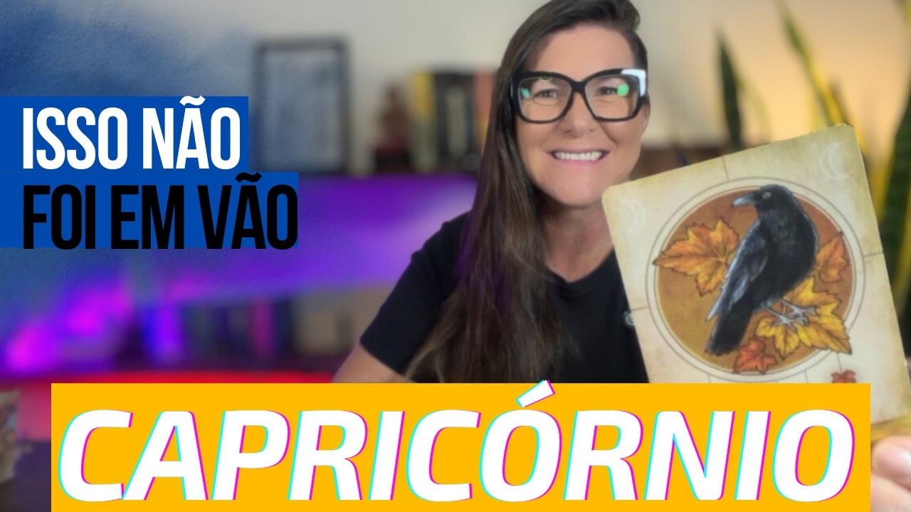 CAPRICÓRNIO🔑O QUE SECOU E CAIU★AGORA PREPARA O SOLO PARA UM FLORESCER FORTE E CONSCIENTE 