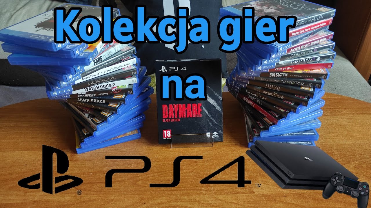 Kolekcja gier na PlayStation 4
