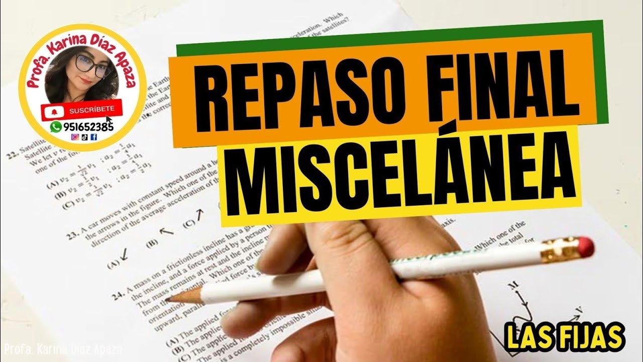 Repaso final #repaso #rm #maths #clases #lenguaje #curiosidades #history #aqp #aprender #matematicas