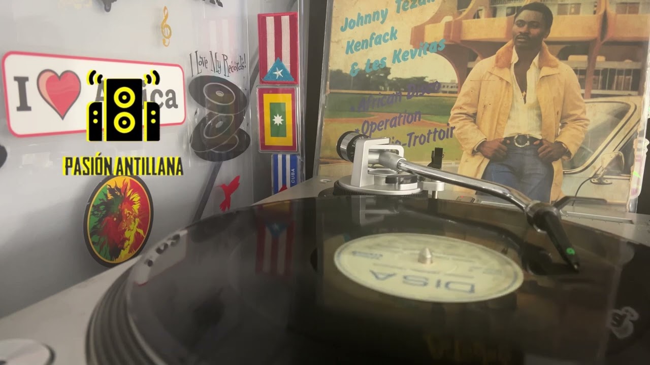 🔥JOHNNY TEZANO & LES KEVITAS🔥COMPETITION FOR KUMBA🎶 ( La Bailarina ) #vinyl #cameroon #africano