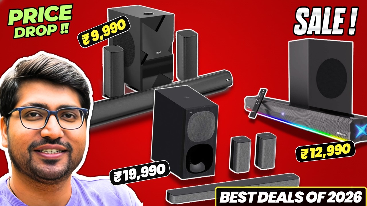 [SALE]🔥Best Soundbar Deals Under ₹5,000 - ₹10,000 - ₹20000🔊 Best Soundbar For Home