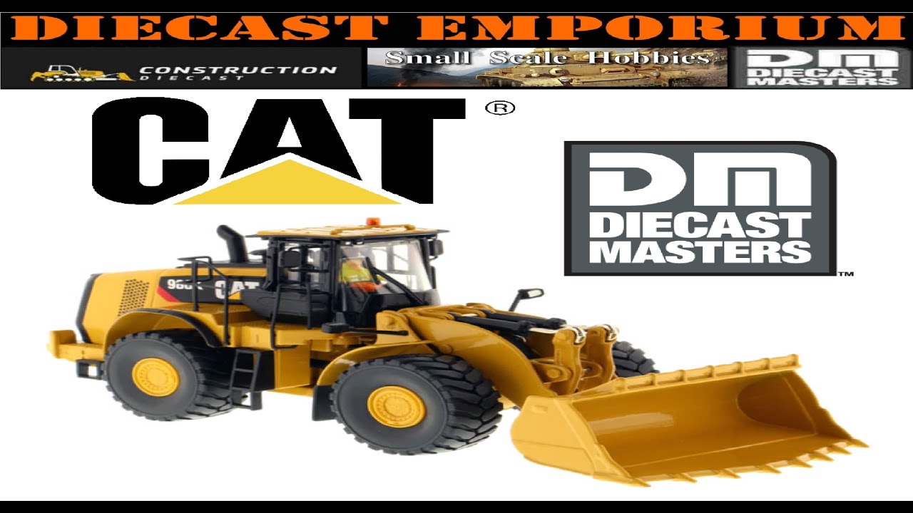 1:50 Scale Diecast Masters CAT 980K Wheel Loader Rock Bucket Core Classics Unboxing & Review