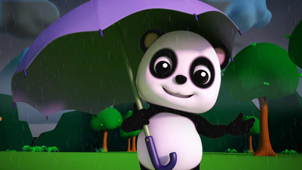 baby bao panda | rain rain go away | nursery rhymes | panda song | kids songs | baby rhymes