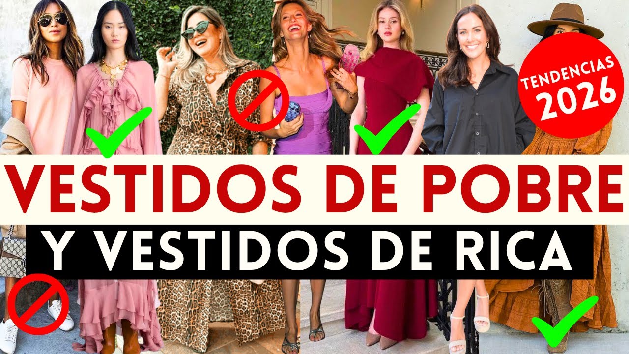 🔴&iexcl;Los 10 VESTIDOS Que Te Hacen Parecer POBRE!