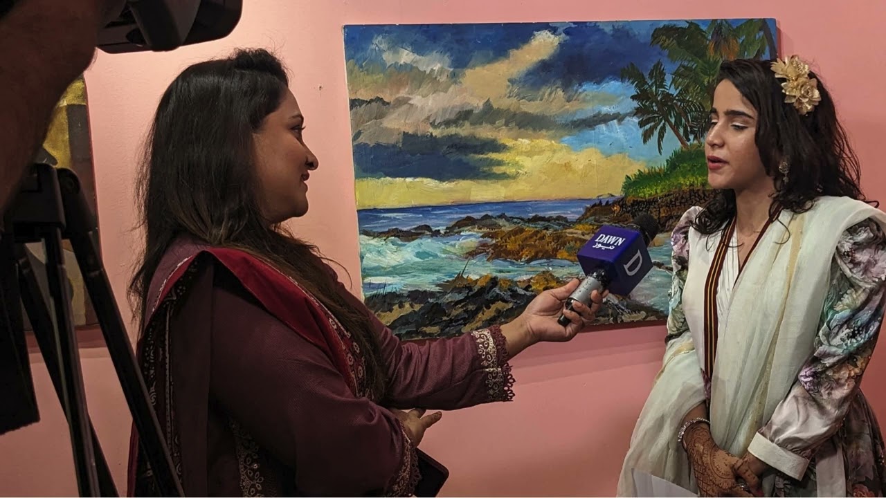 One of our best student represent kargahefann and got top 5 position at @sambaraartgallery