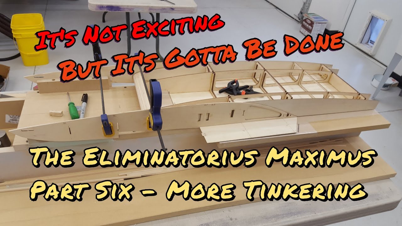 Building a Model Race Boat | Final Preparation of Center Section Pieces - Major Assembly is Next!