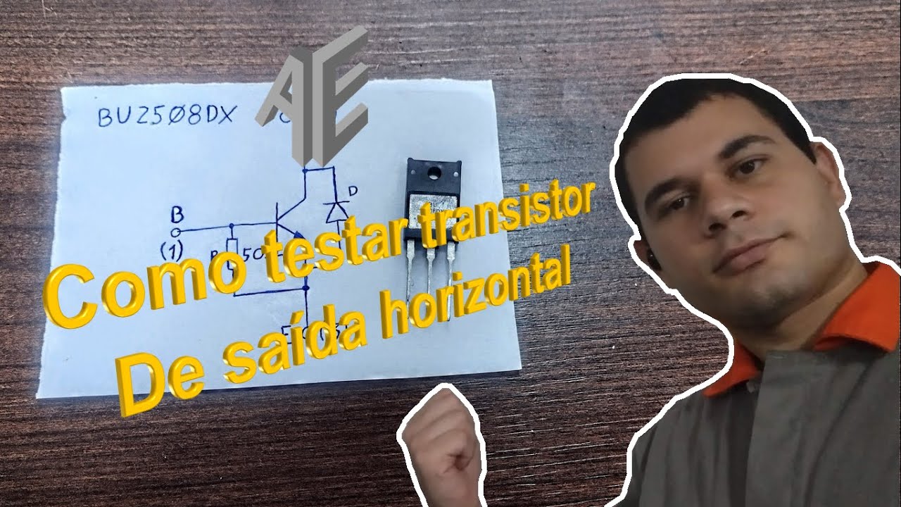 como testar transistor de saída horizontal
