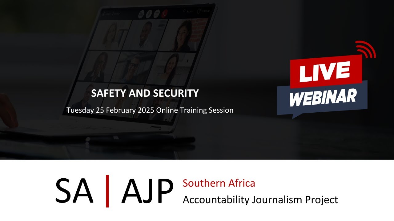 SA | AJP: Safety and Security Training Session (25 February 2025)