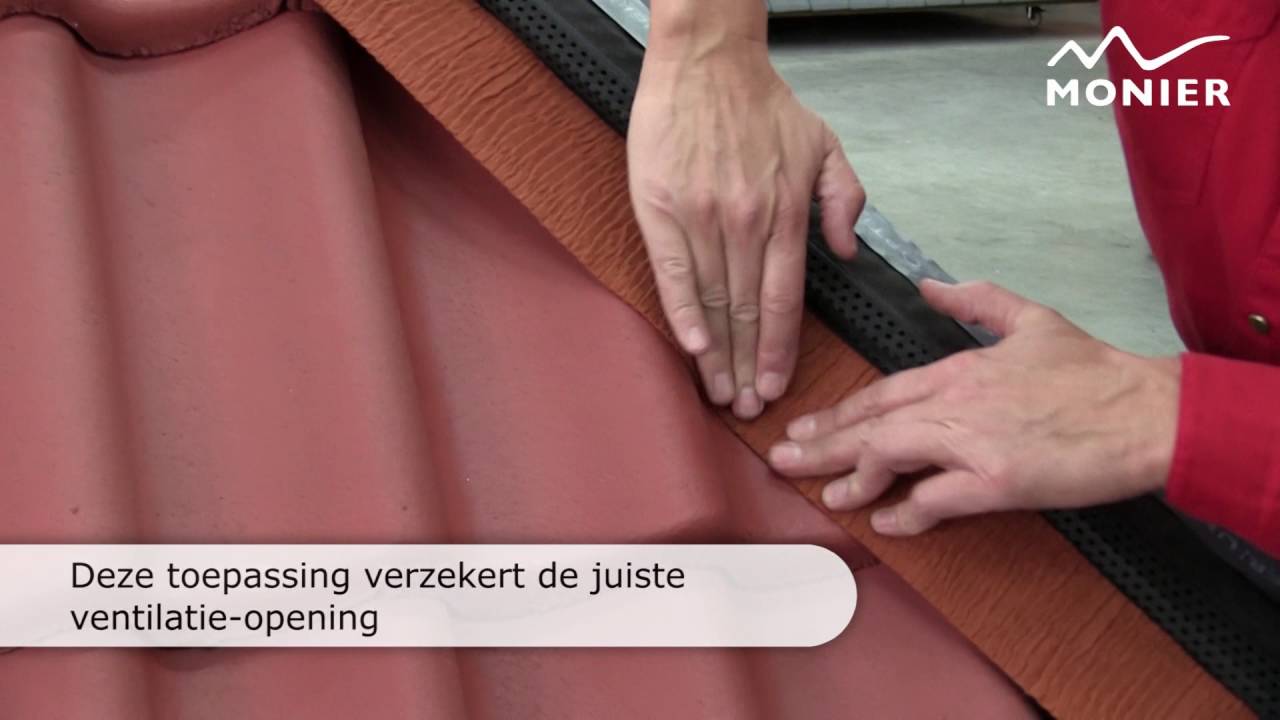 Monier Universele Ruiterrol Optivent (hoekkeper) - Nok en hoekkeper