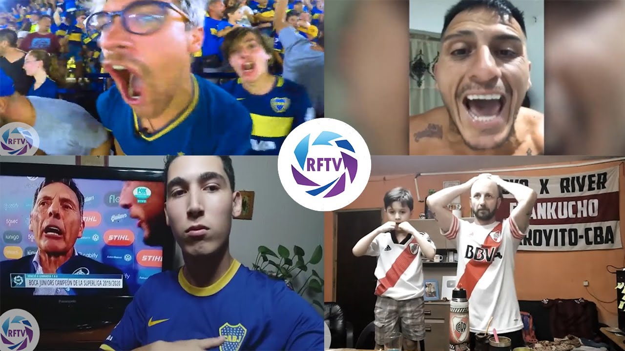 BOCA CAMPEÓN - Superliga 2020 - COMPILADO DE REACCIONES *de hinchas*