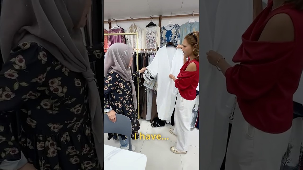 High-quality Muslim clothing wholesale in China #wholesale#muslim #muslimclothing  #abayafashion